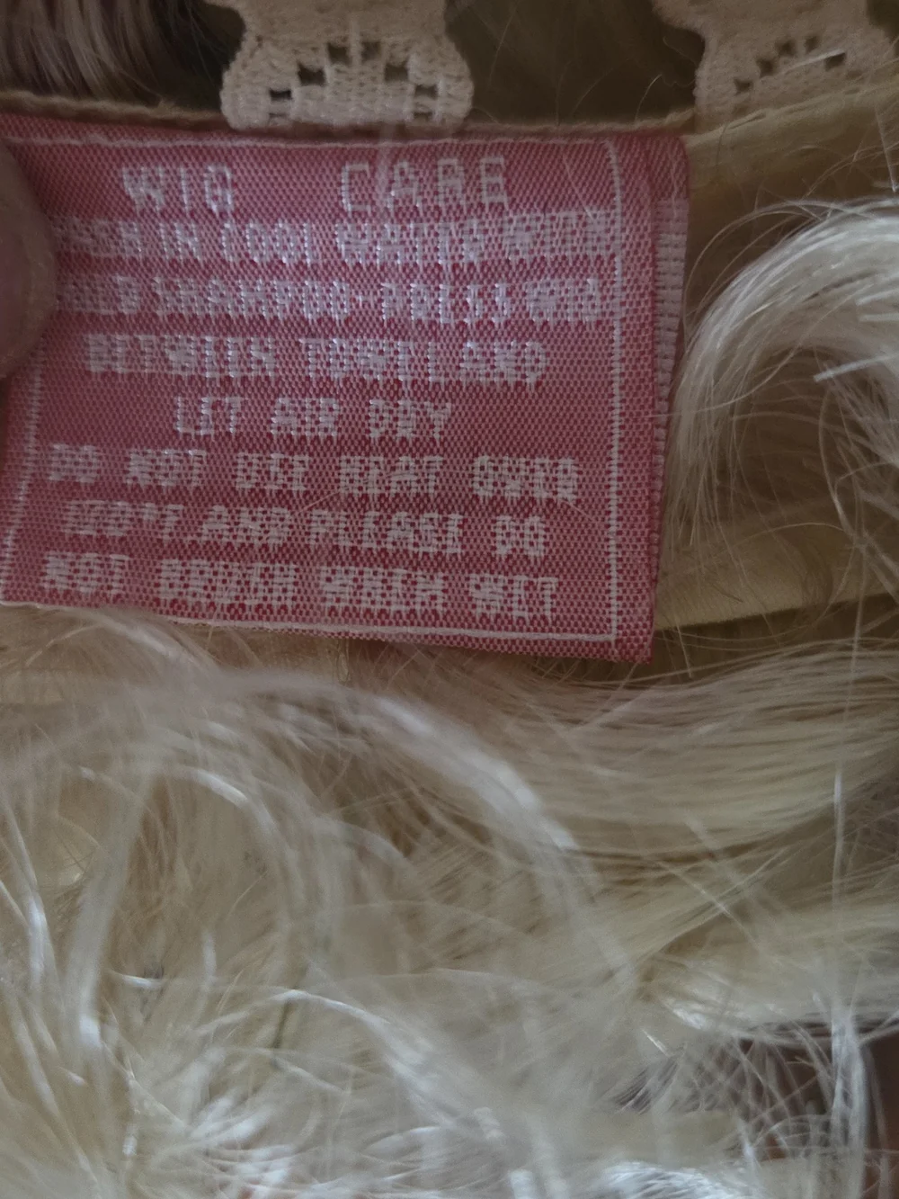 CURATED STYLE- Blonde 20s Style Curly Wig PLUS Brown Steampunk Hat